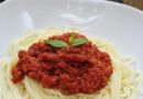 Spagetti Bolognese (Bolonez Sos)