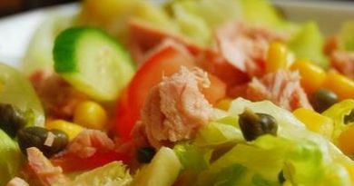 Ton Balıklı Diyet Salata
