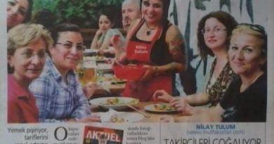 Mutfak Sırları Sabah Gazetesinde..