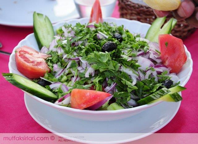 soğan salatası tarifi