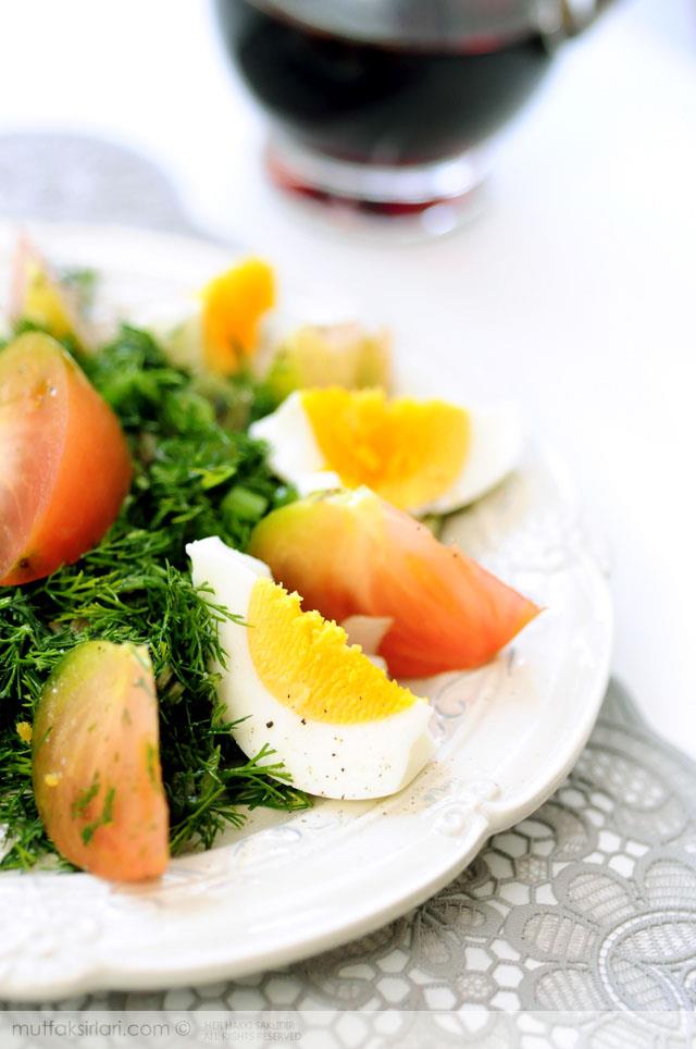 yumurtalı salata