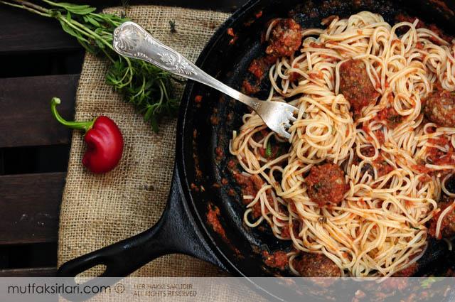 spagetti tarifi