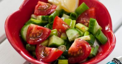 Taze Soğanlı Yaz Salatası