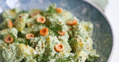 Labneli Fındıklı Patates Salatası