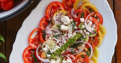 Domates Carpaccio tarifi