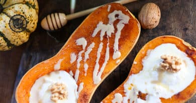 Kendi Kasesinde Kabak Tatlısı (Butternut) tarifi