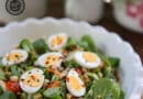 Bıldırcın Yumurtalı Doyurucu Semizotu Salatası