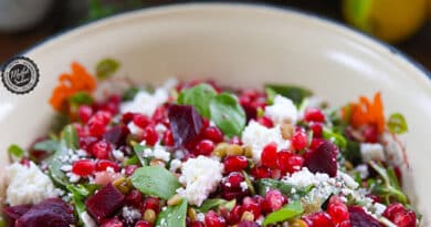 Portakallı Pancar & Semizotu Salatası tarifi