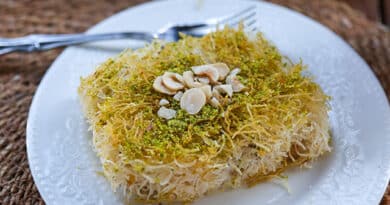 Soğuk Kadayıf Tatlısı tarifi